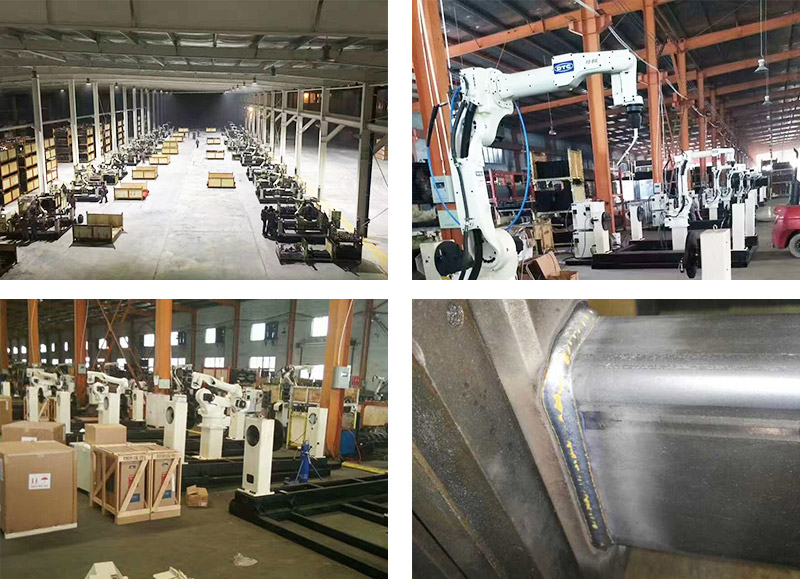 運(yùn)動(dòng)器材機(jī)器人焊接工作站案例！