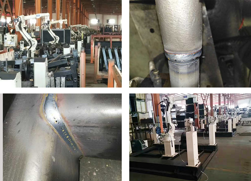 運(yùn)動(dòng)器材機(jī)器人焊接工作站案例！