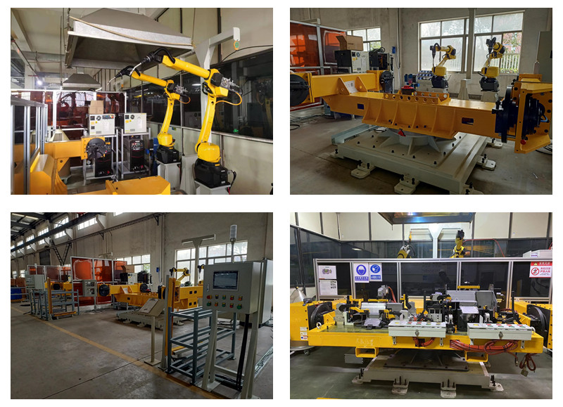 車架總成機(jī)器人雙機(jī)弧焊工作站案例！