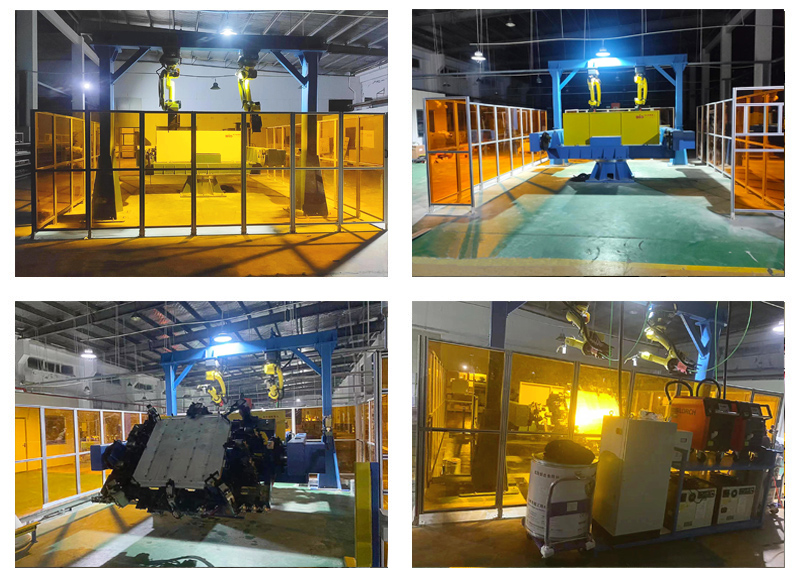 新能源電池殼焊接工作站案例！
